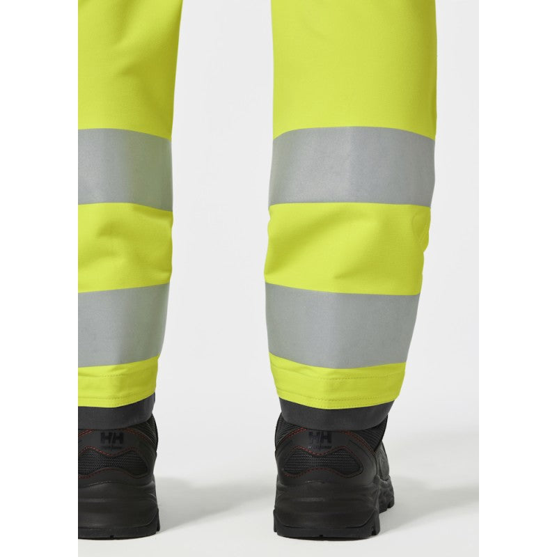 Elastingos kelnės su šviesą atspindinčiais elementais HELLY HANSEN Alna 4X CL 1, geltonos
