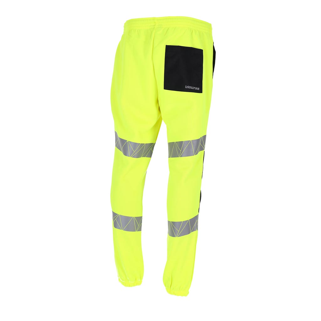Sportinio stiliaus, itin patogios darbo kelnės KRAST HI-VIS