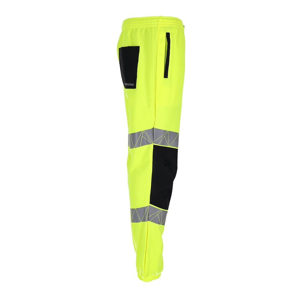 Sportinio stiliaus, itin patogios darbo kelnės KRAST HI-VIS