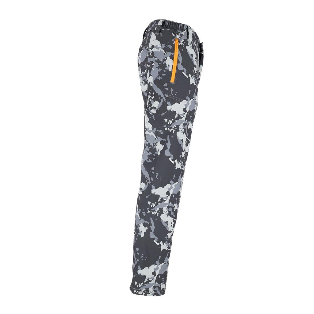 Demisezoninės elastingos darbo kelnės ORKANT CAMO, su softshell audiniu