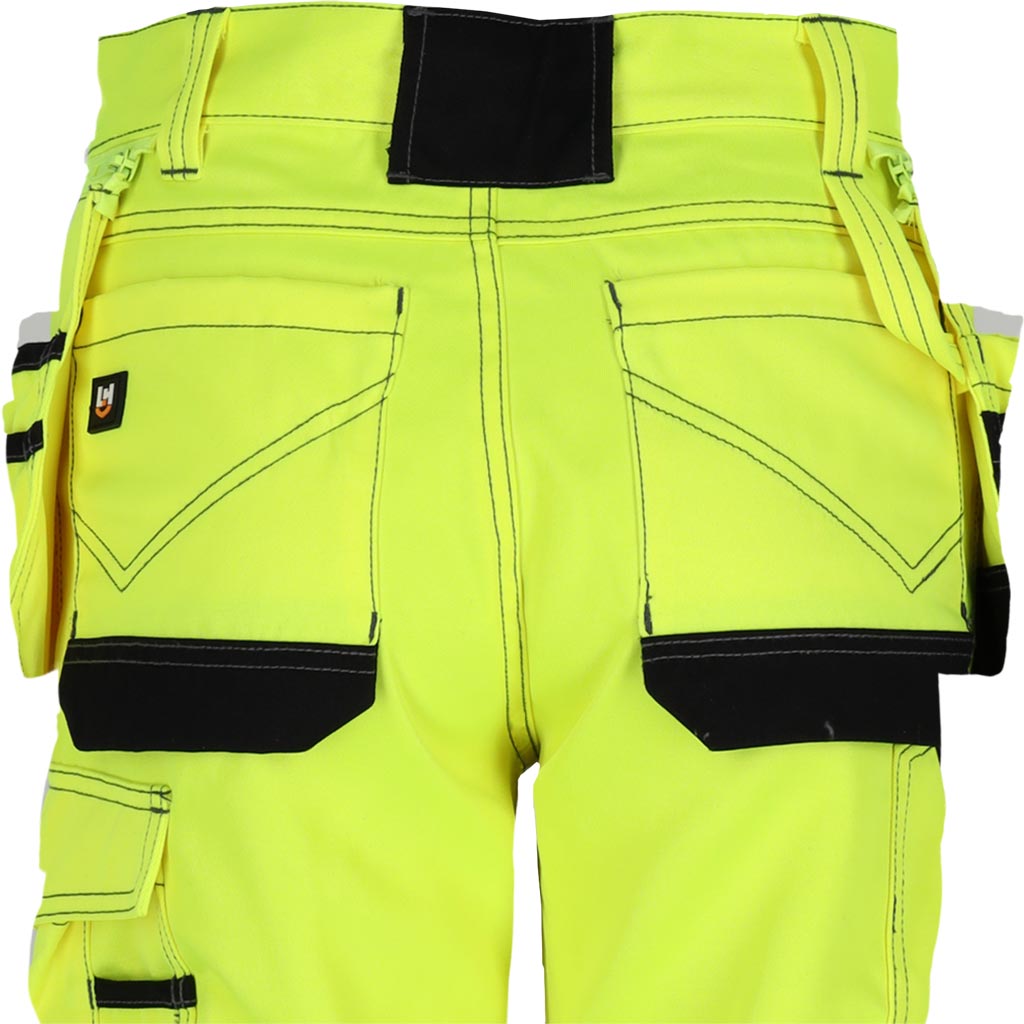 Extremely durable women's work trousers HARVER WESPE-T, with removable hanging pockets