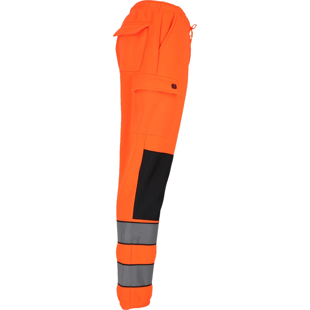 Darbo kelnės su atšvaitais LUMIS, EN ISO 20471 (1 klasė), oranžinės spalvos