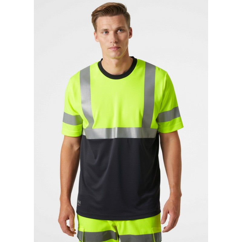 Signaliniai marškinėliai HELLY HANSEN Addvis T-Shirt CL1, geltoni