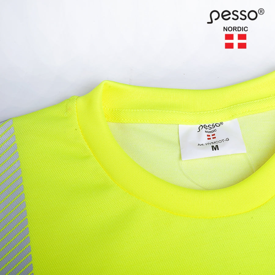 Marškinėliai  Pesso  HI-VIS HVMCOT, geltoni