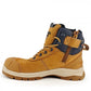 Insulated natural rough leather work boots Pesso MARCUS-Y S3S Kevlar