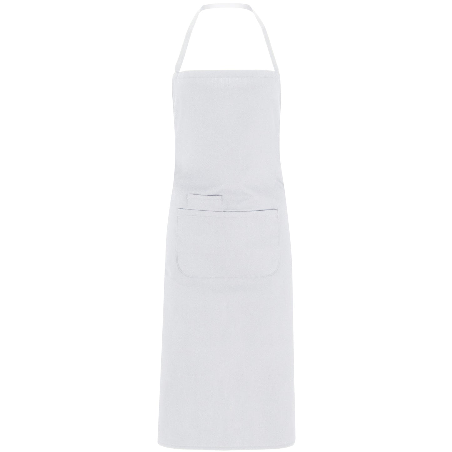 Long apron DUCASE 90 cm x 65 cm, with double front pocket (various colors)