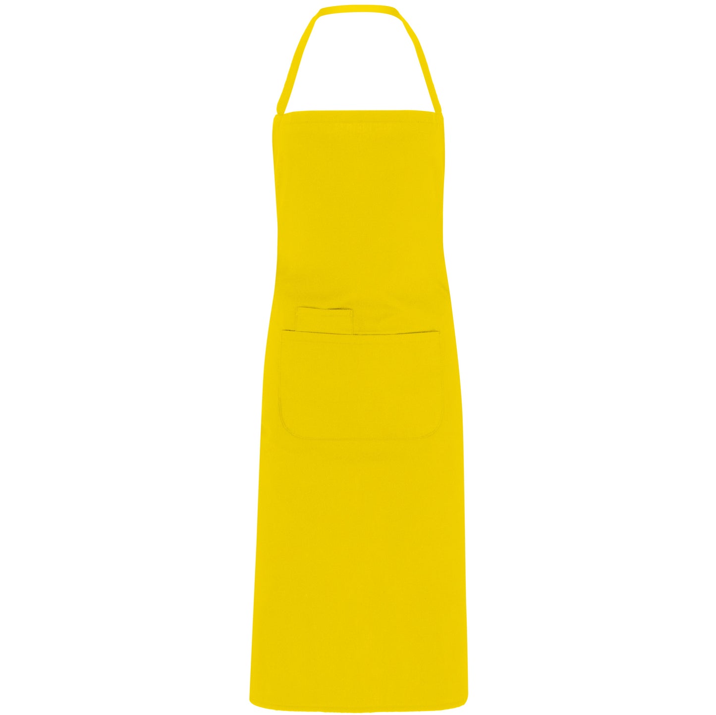 Long apron DUCASE 90 cm x 65 cm, with double front pocket (various colors)