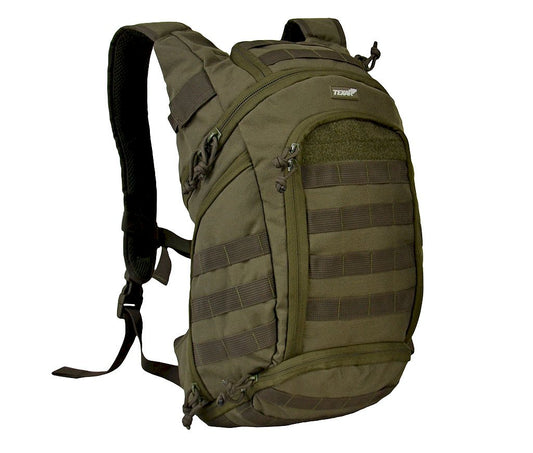 Highly resistant tactical backpack Texar COBER 25L capacity, olive color