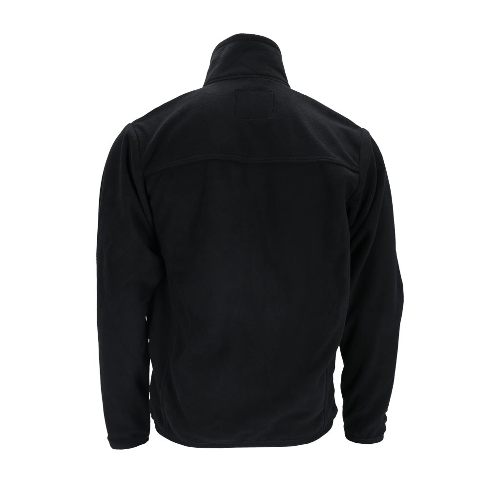 Šiltas ir praktiškas flisinis džemperis POLAR BLACK (dydžiai iki 8XL)