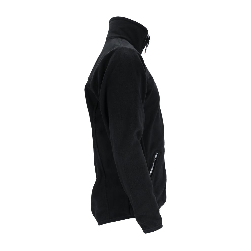 Šiltas ir praktiškas flisinis džemperis POLAR BLACK (dydžiai iki 8XL)