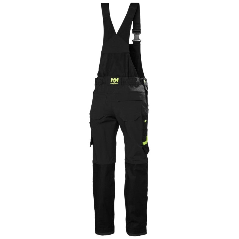Puskombinezonis HELLY HANSEN Oxford 4X Cnct Bib, juodas