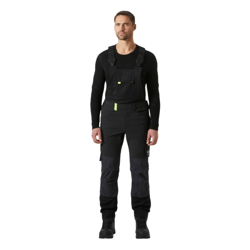 Puskombinezonis HELLY HANSEN Oxford 4X Cnct Bib, juodas