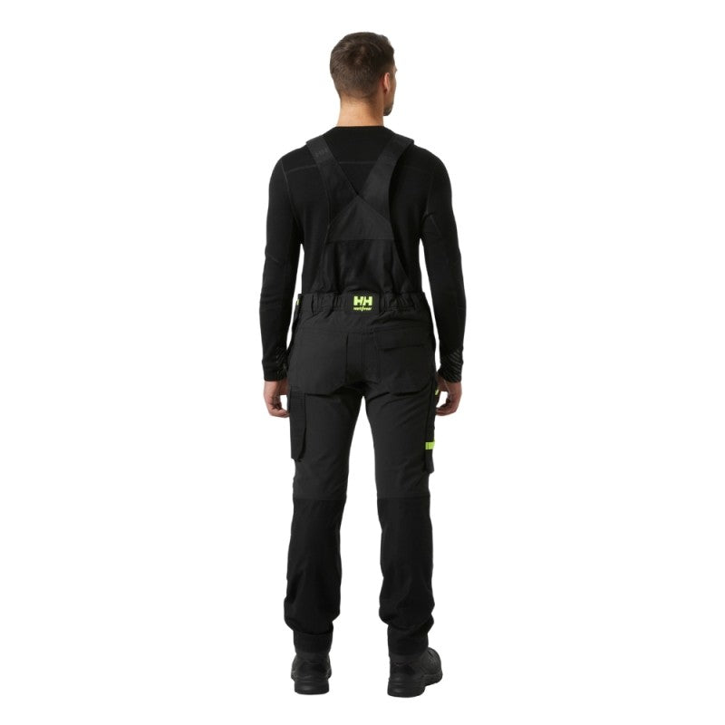 Puskombinezonis HELLY HANSEN Oxford 4X Cnct Bib, juodas