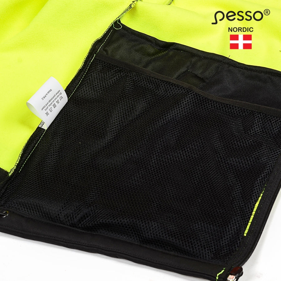 Signalinė striukė Pesso Softshell Palermo Geltona