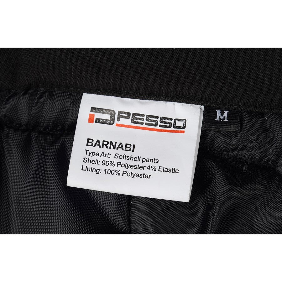 Šiltos neperšlampančios kelnės BARNABI Softshell