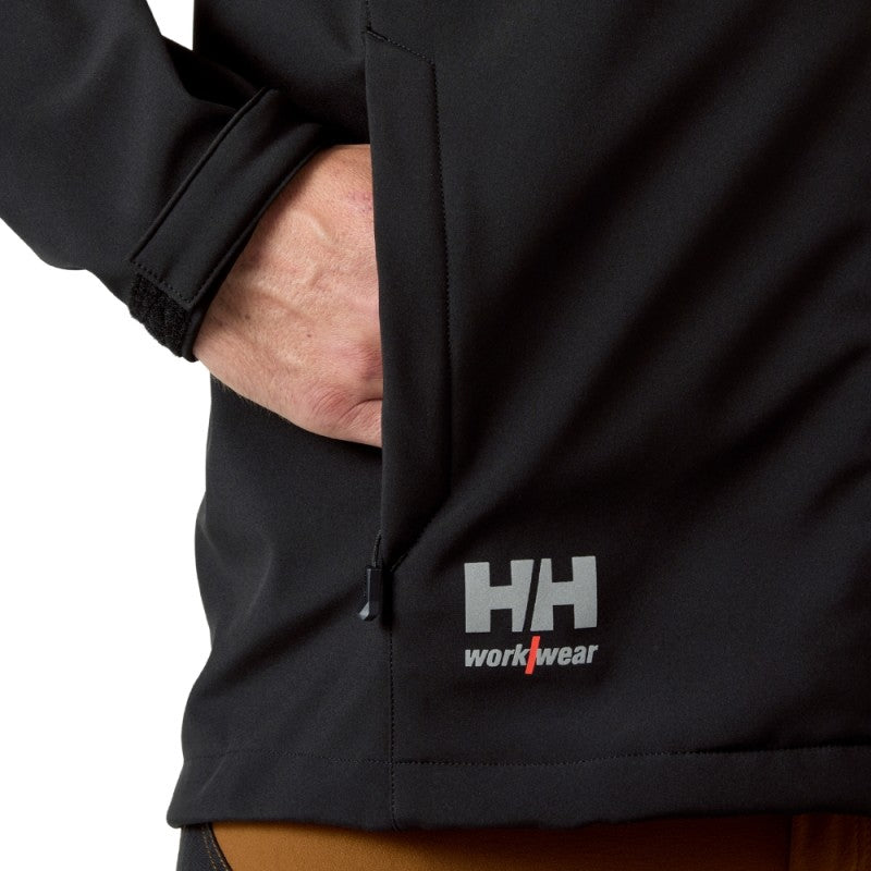 Striukė HELLY HANSEN Oxford Softshell, ruda/juoda