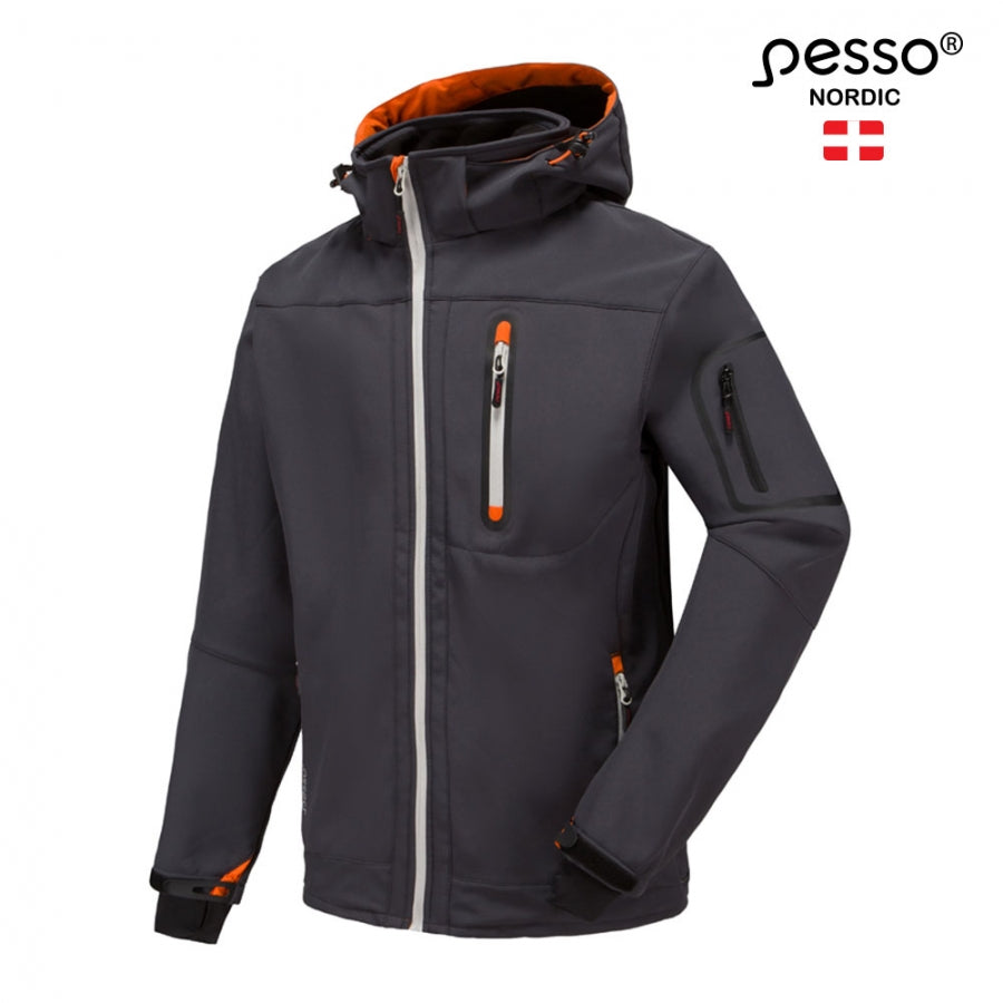 SoftShell jacket Pesso ACROPOLIS, gray