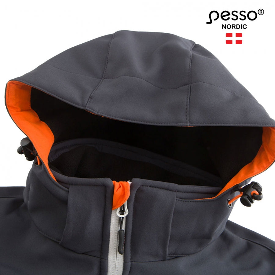 Striukė SoftShell Pesso ACROPOLIS, pilka