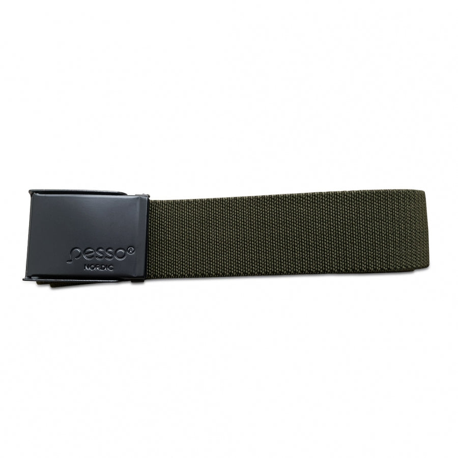 Elastic textile belt PESSO 120, green