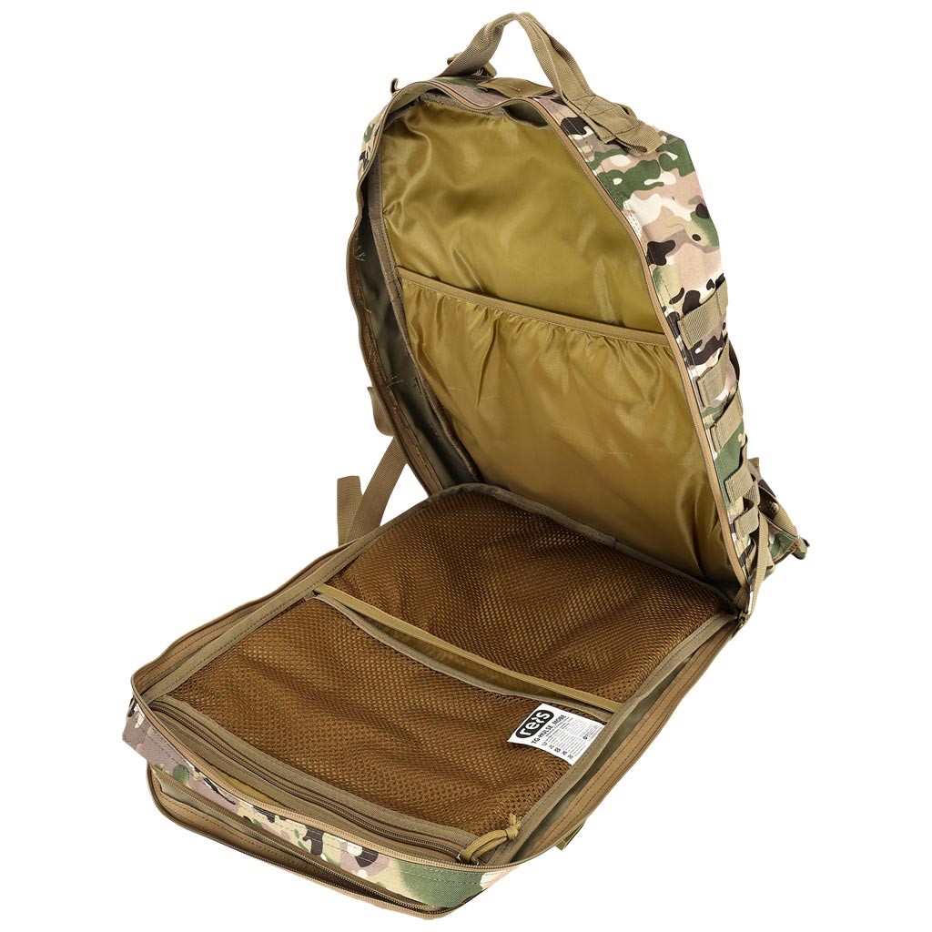 Kuprinė TACTICAL GUARD HULSE 33L, maskuojančio rašto