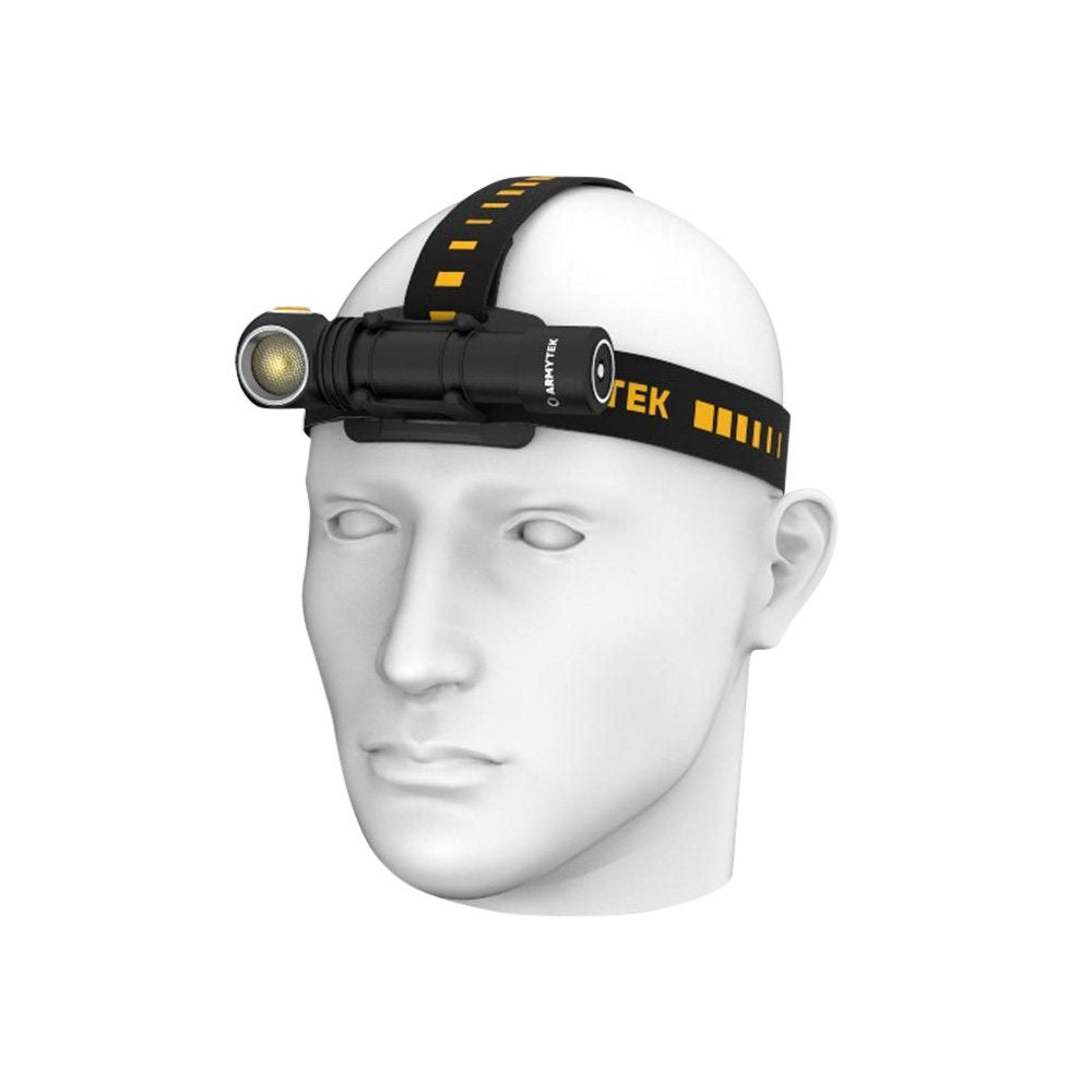 Prožektorius - žibintuvėlis su magnetiniu įkrovikliu Armytek Wizard C2 Pro, Olive spalvos