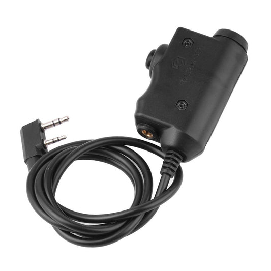 Ryšio modulis Baofeng racijoms Earmor M51 PTT (Kenwood), su NATO jungtimi