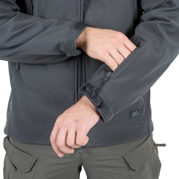 Taktinė striukė Helikon Gunfighter, juoda spalva