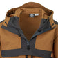Universali Softshell striukė Helikon Anorak Woodsman, ruda su juoda spalva