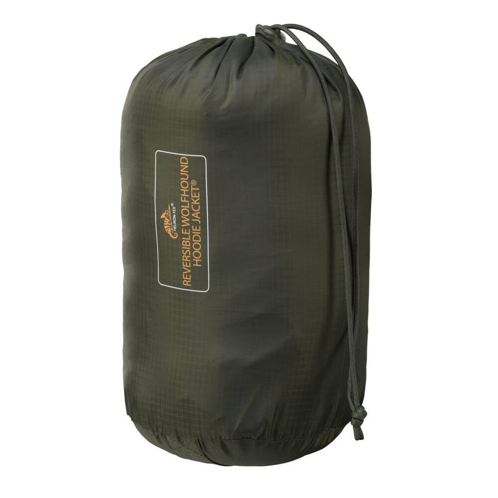 Dvipusė striukė Helikon Reversible Wolfhound Hoodie, su Climashield® pašiltinimu