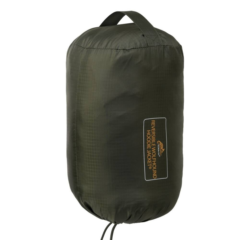 Dvipusė striukė Helikon Reversible Wolfhound Hoodie, su Climashield® pašiltinimu