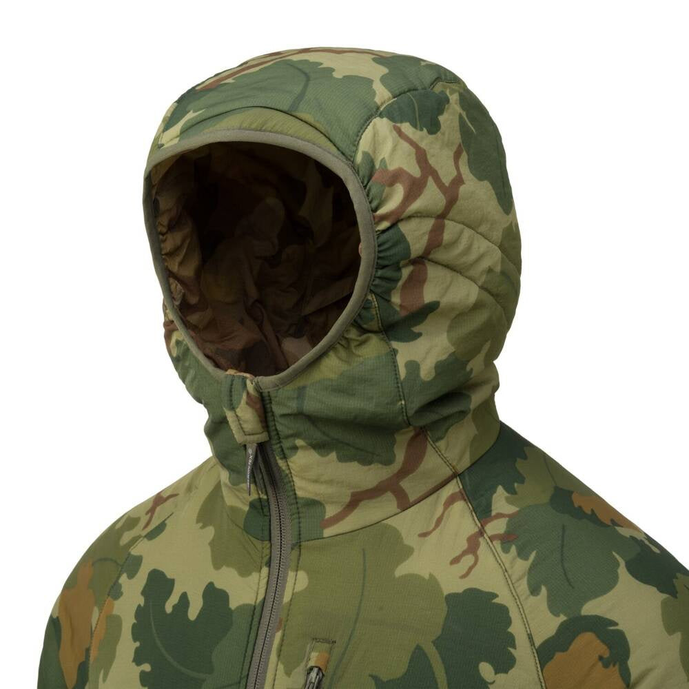 Dvipusė striukė Helikon Reversible Wolfhound Hoodie, su Climashield® pašiltinimu