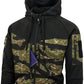 Kokybiškas taktinis džemperis Helikon ROGUE HOODIE, juodos spalvos