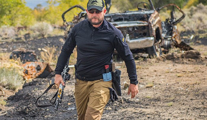 Vyriški polo marškinėliai HELIKON POLO RANGE, juodos spalvos, 19014