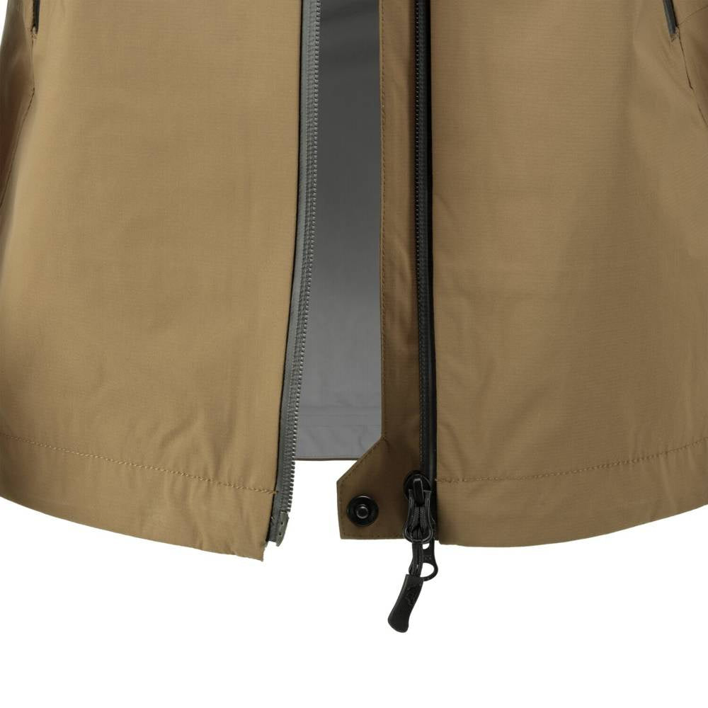 Neperšlampanti ir neperpučiama striukė Helikon Squall Hardshell Jacket, juodos spalvos