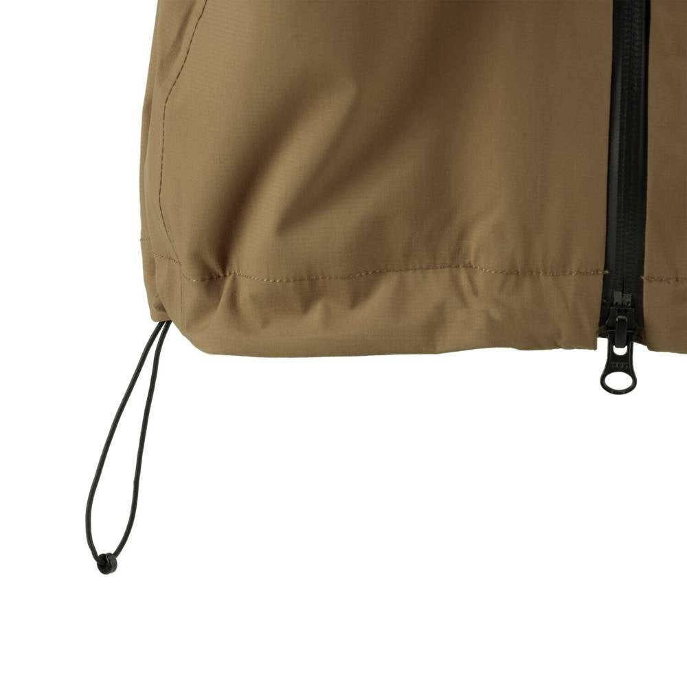 Neperšlampanti ir neperpučiama striukė Helikon Squall Hardshell Jacket, juodos spalvos