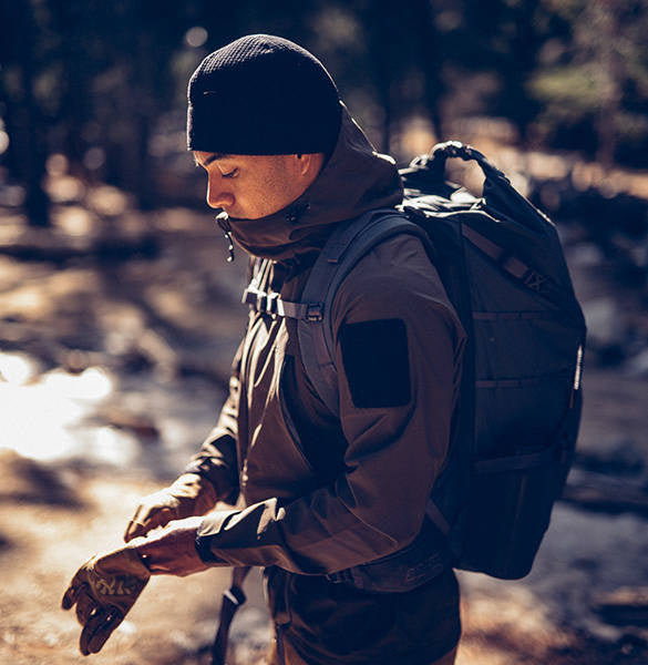 Taktinė striukė HELIKON-TEX Squall Hardshell, žalia spalva