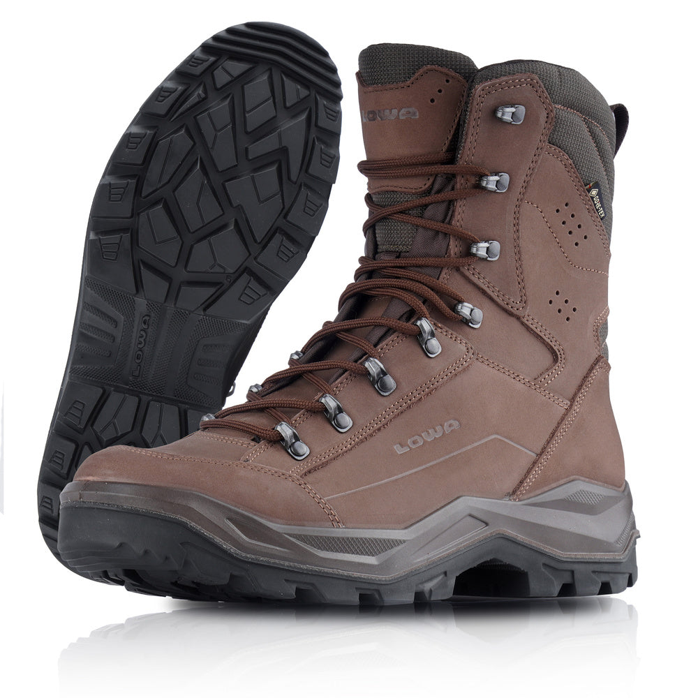 Aukštos klasės taktiniai batai LOWA Renegade II N GTX HI TF Brown, su GORE-TEX®