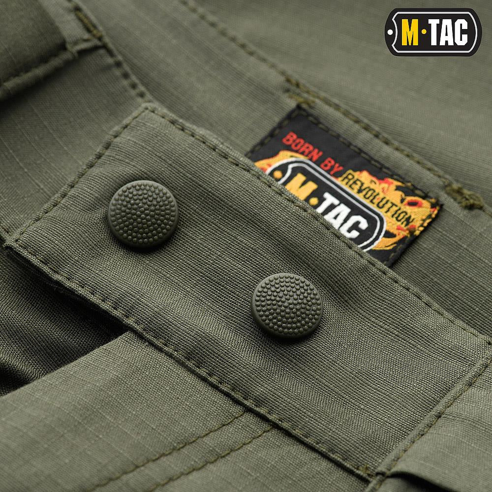 Universalūs, tvirti ir funkcionalūs šortai M-Tac Aggressor 2 Flex, Spalva Dark Olive