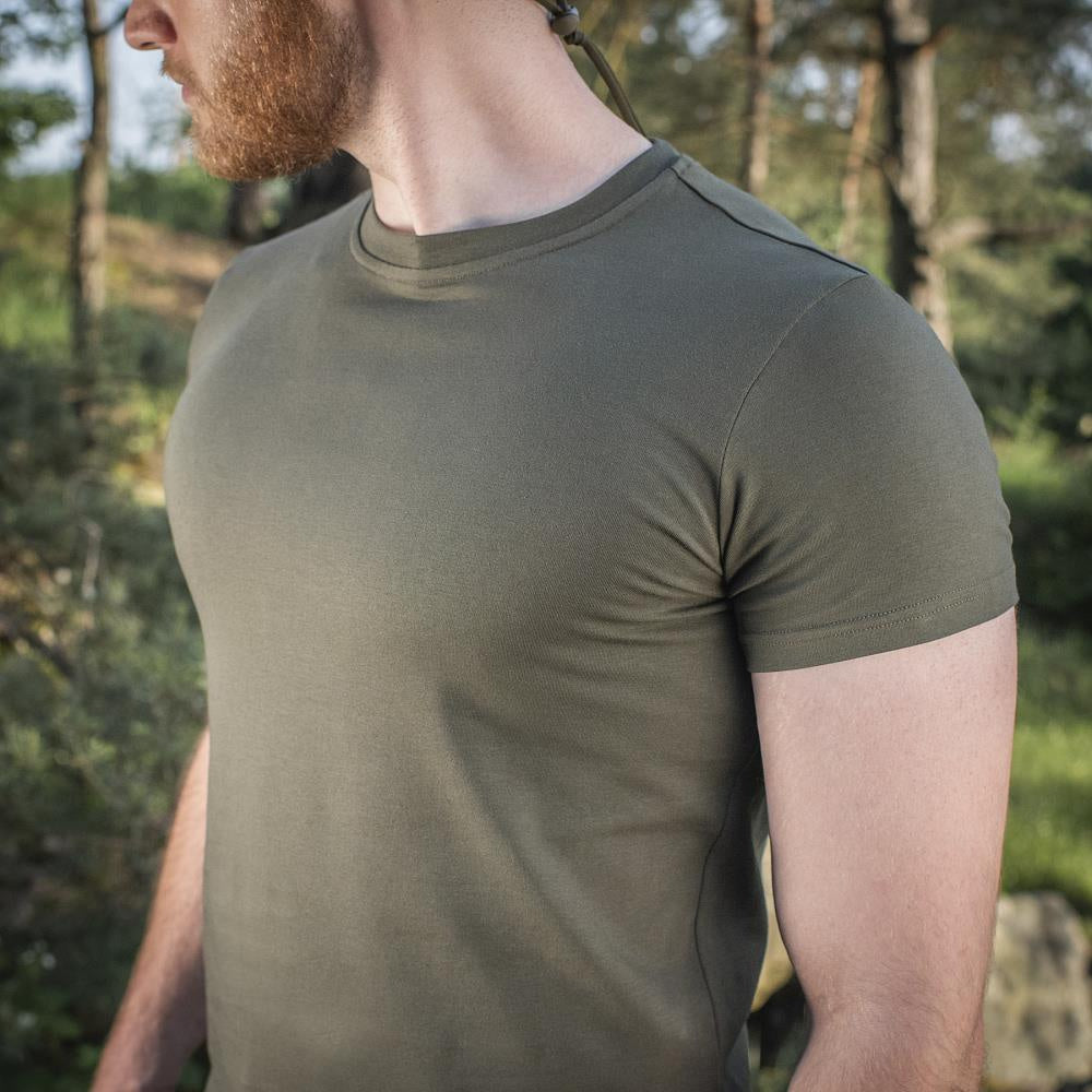 Patogūs, universalaus dizaino marškinėliai M-Tac T-shirt, Army Olive, 33976