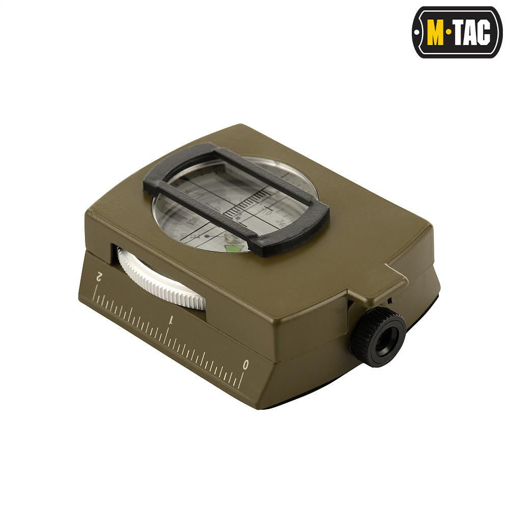 Kompaktiškas ir patikimas taktinio tipo kompasas M-TAC Olive, 34299