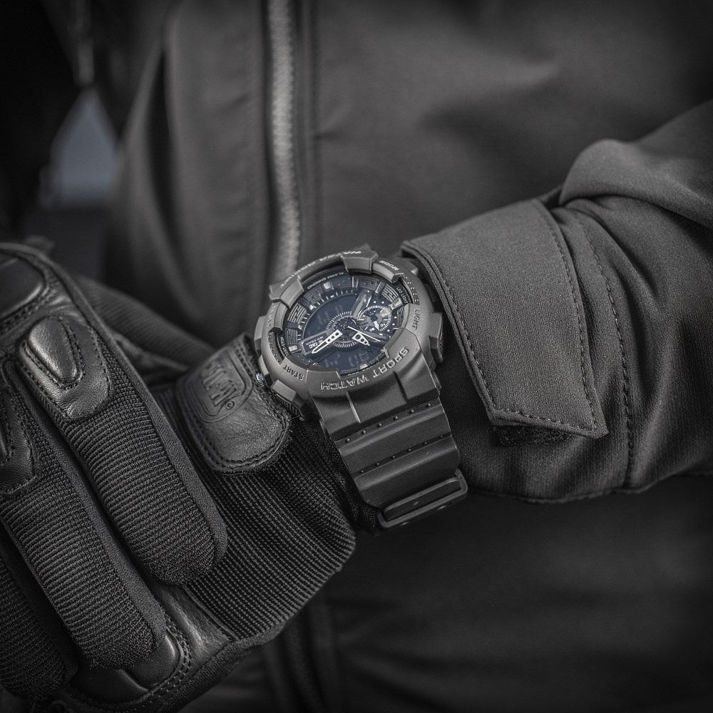 Multifunkcinis taktinis laikrodis M-Tac Tactical Sports Watch 40571, juodos spalvos