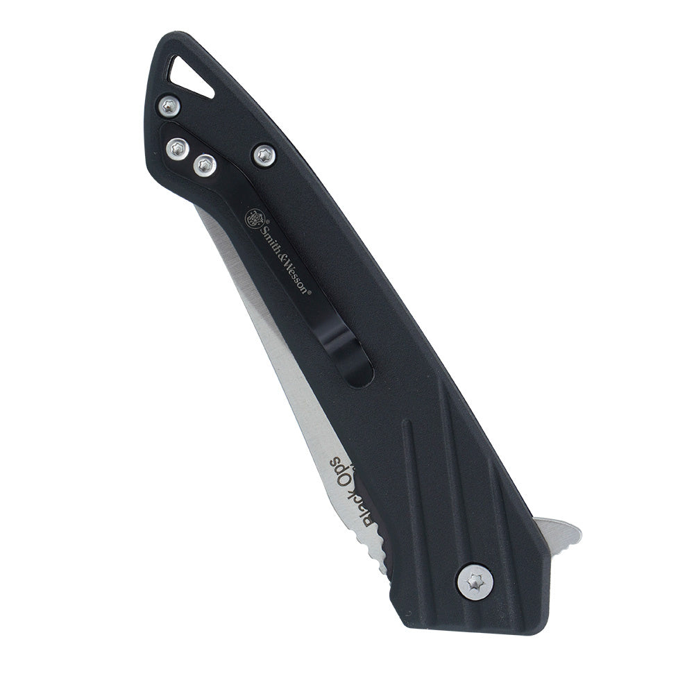 Taktinis peilis Smith & Wesson Black Ops Recurve Folder