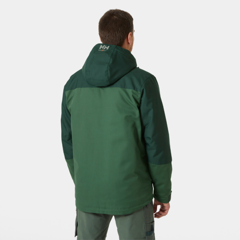Žieminė darbo striukė HELLY HANSEN Oxford, žalia