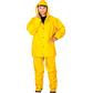 Lietaus kostiumas ryškiai geltonos spalvos, signalinis