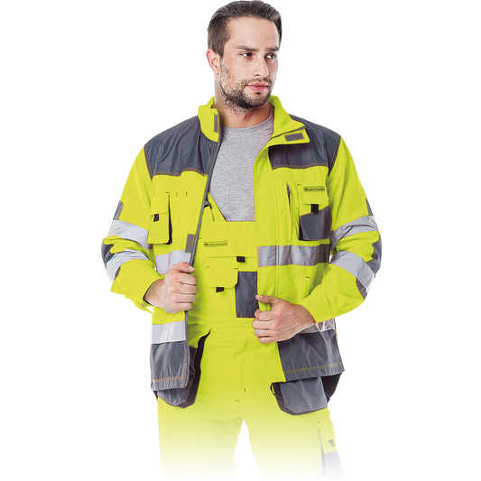 Švarkas FORMEN-VIS YELLOW