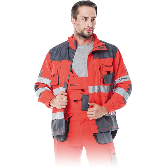 Švarkas FORMEN-VIS RED