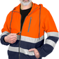 Signalinis džemperis su kapišonu POLAR Orange