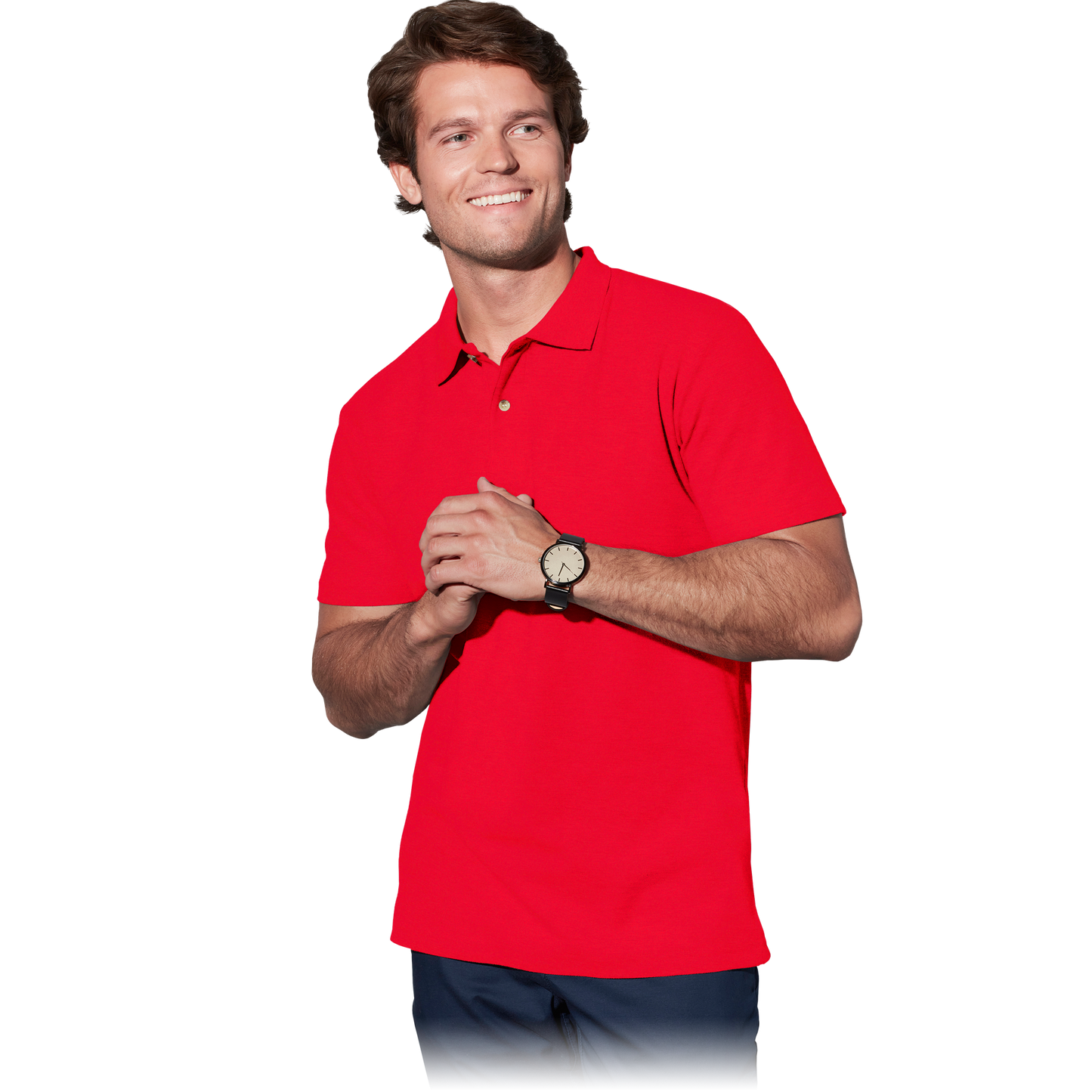 Vyriški POLO marškinėliai STEDMAN ST30 Red