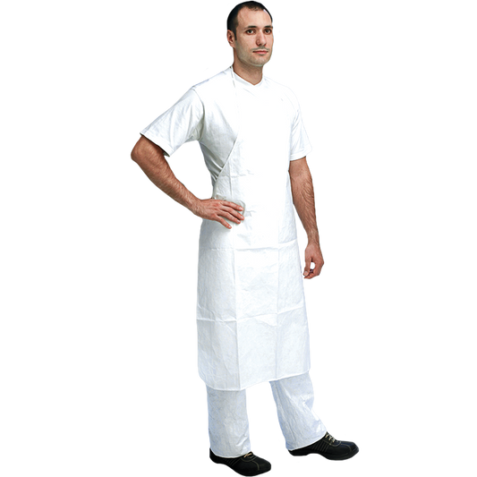 Prijuostė DUPONT TYVEK (25 vnt.), 108 cm ilgio