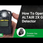Dujų detektorius MSA ALT 2X H2S